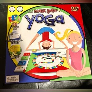 Magic Path of Yoga Family Game Asanas Guide 66 Yoga Poses Quiz Cards Illustrated